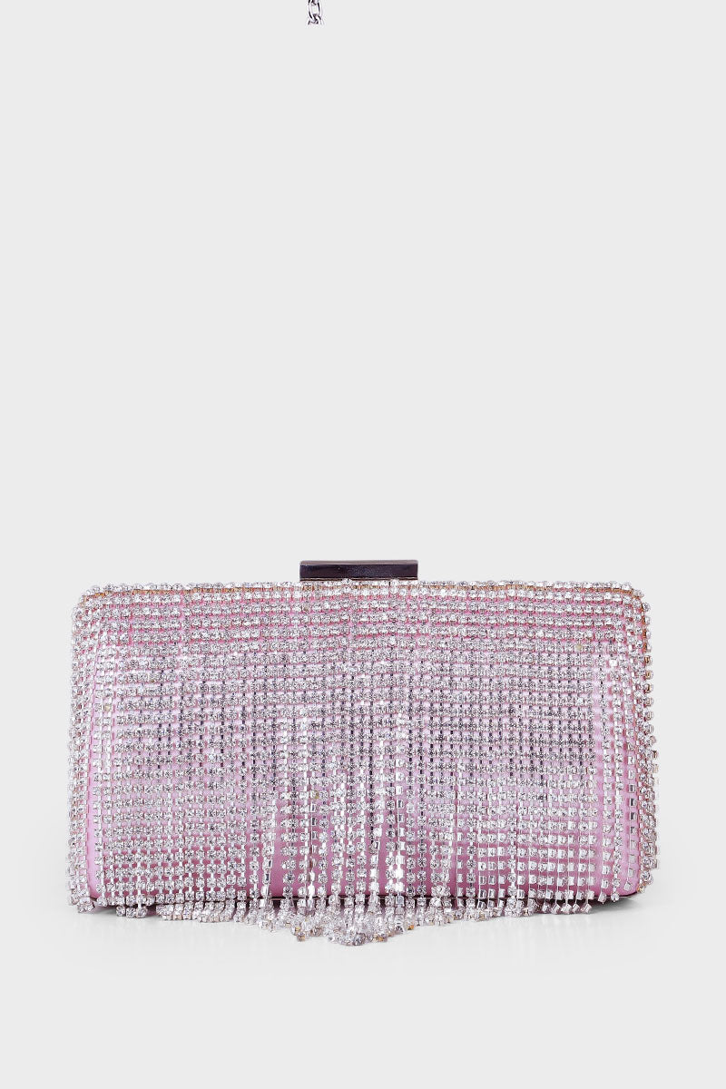 Party Wear Clutch B20773-Pink