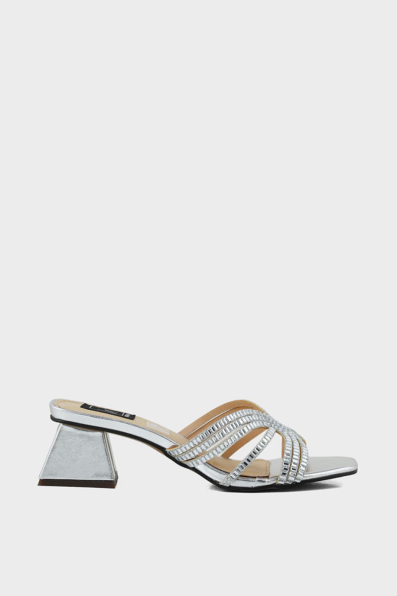 Party Wear Slip On IP0014-Silver