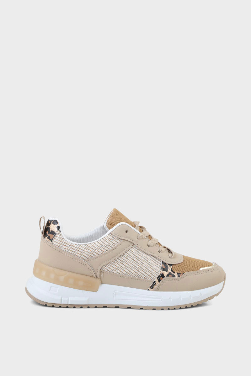 Women Casual Sneakers IC7503-Beige