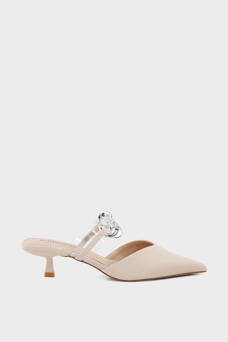 Formal Mule I95005-Nude Pink