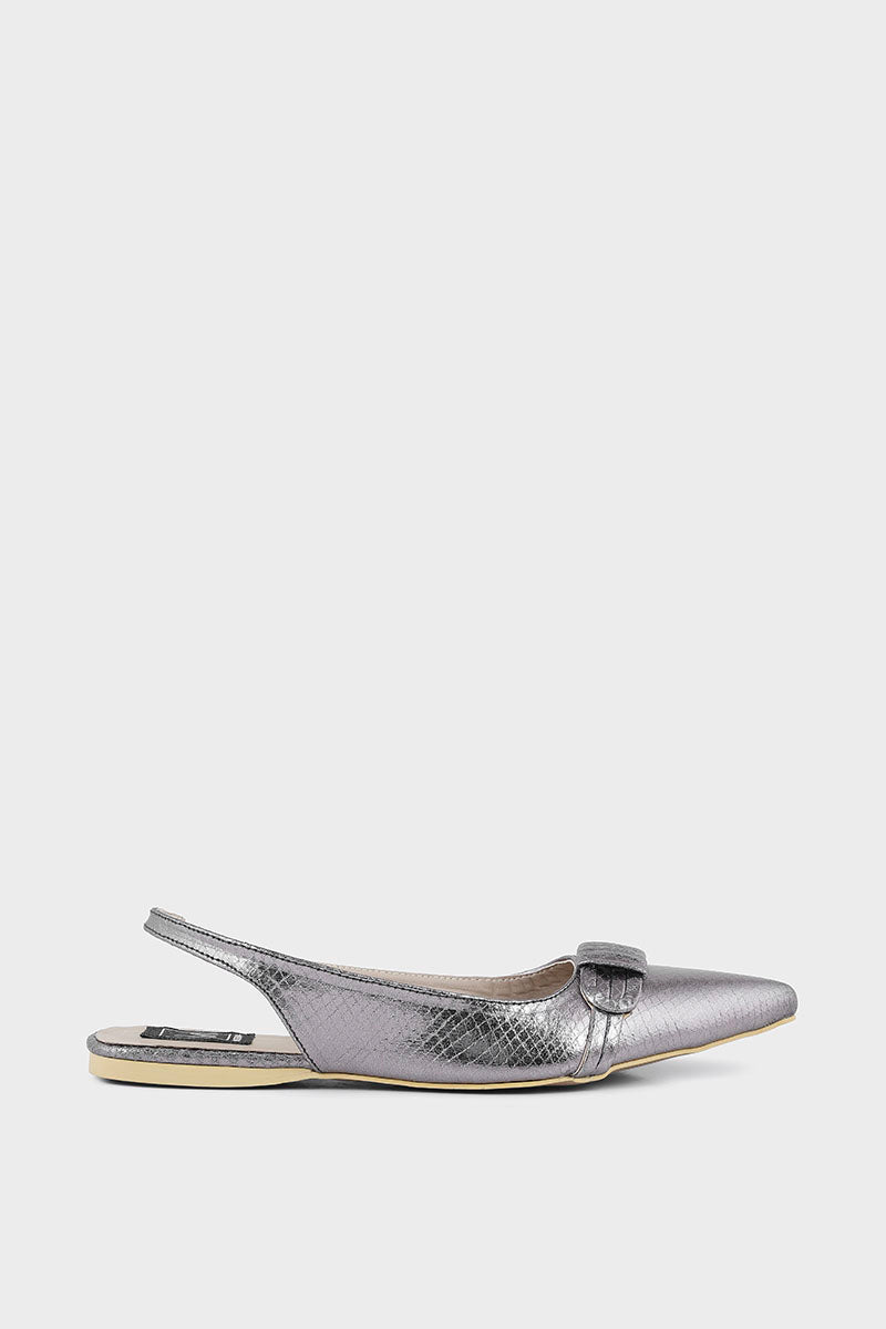 Party Wear Sling Back IP4015-Gun Metallic