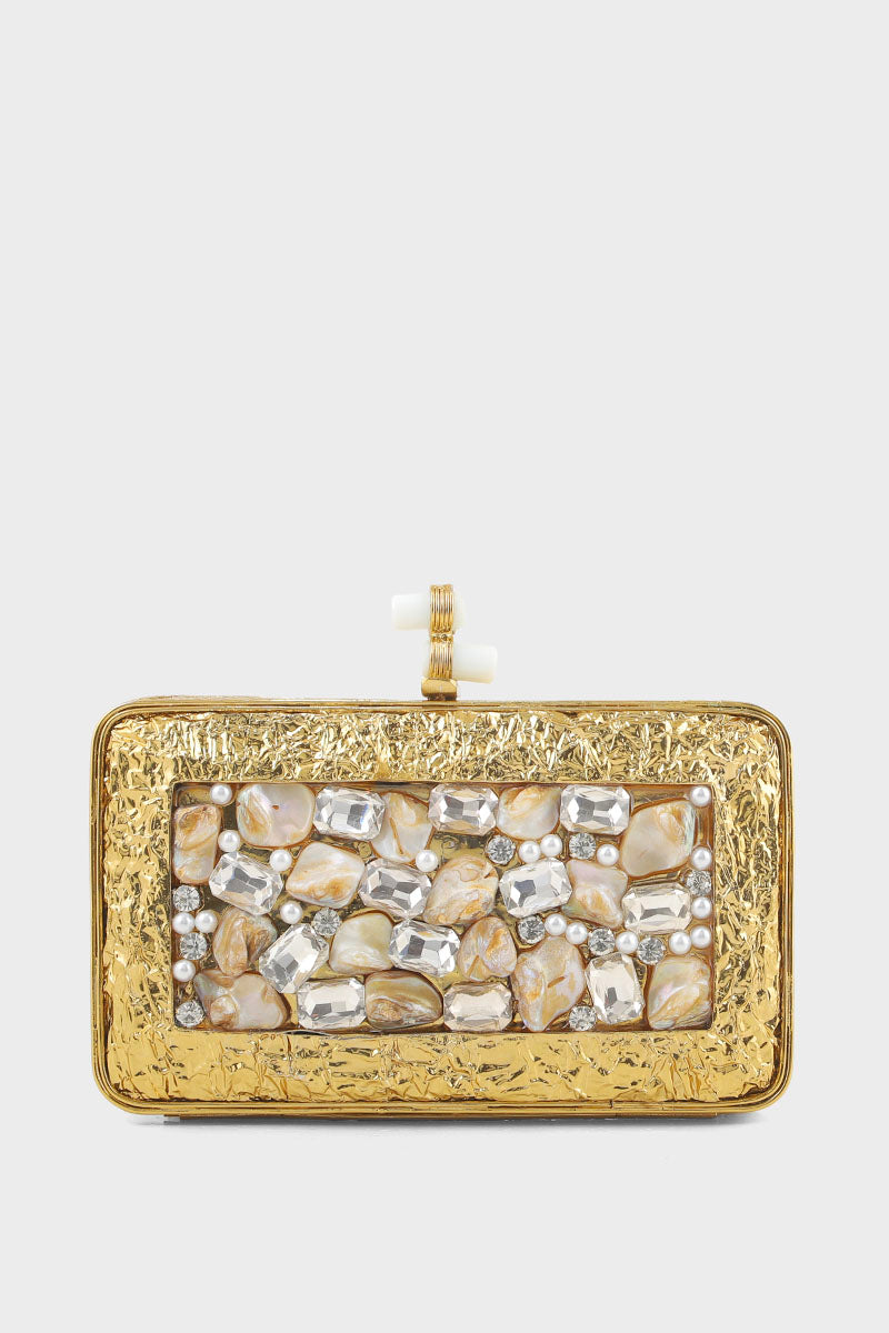 Wedding Clutch B20805-Golden