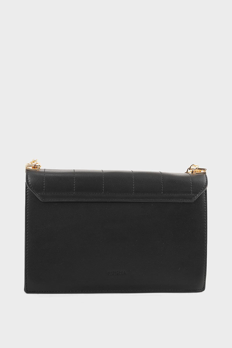 Flap Shoulder Bags BS2002-Black