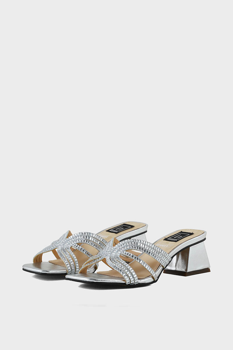 Party Wear Slip On IP0014-Silver