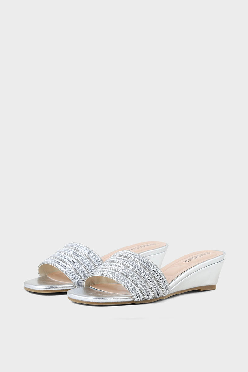 Party Wear Slip On IP0027-Silver