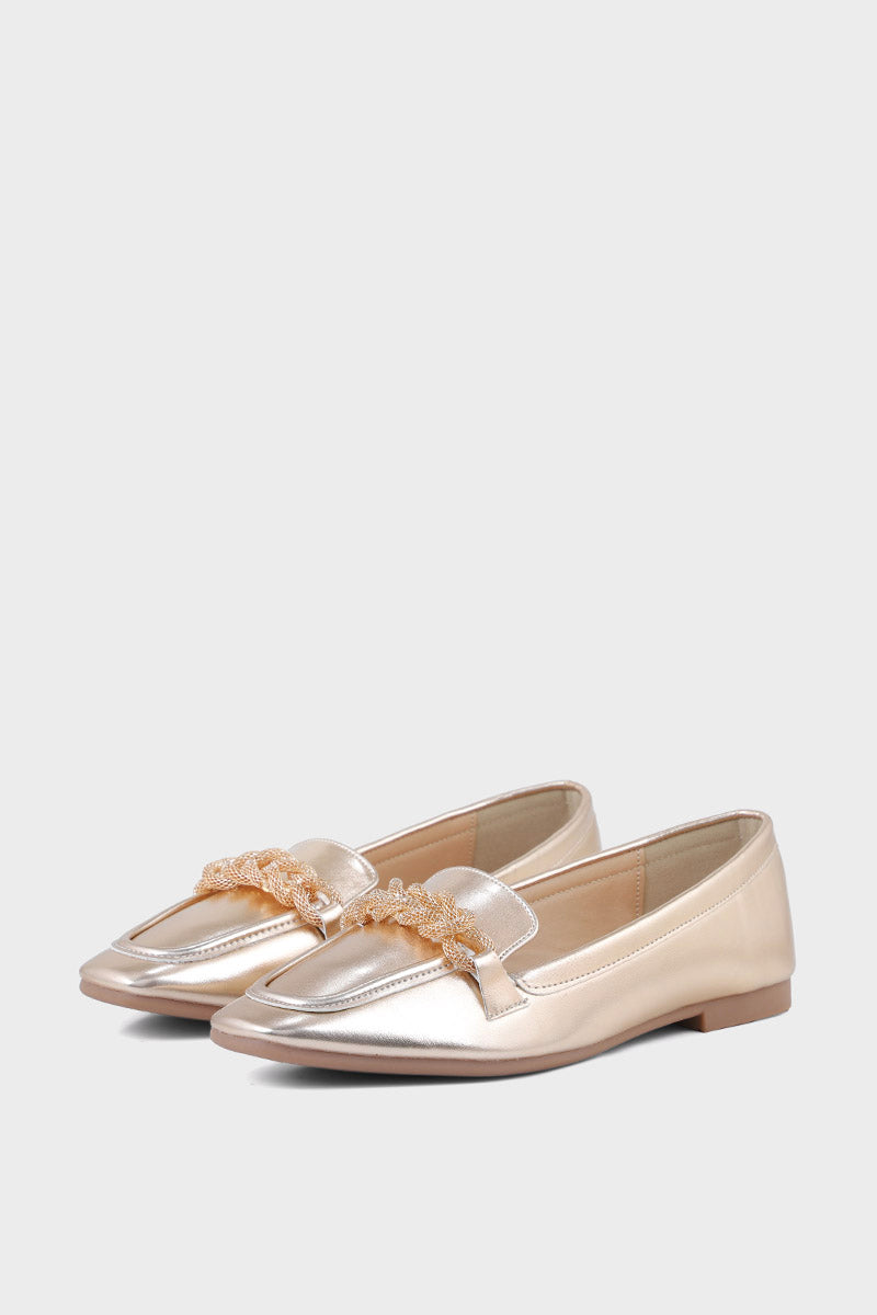 Formal Loafer I41436-Champagne