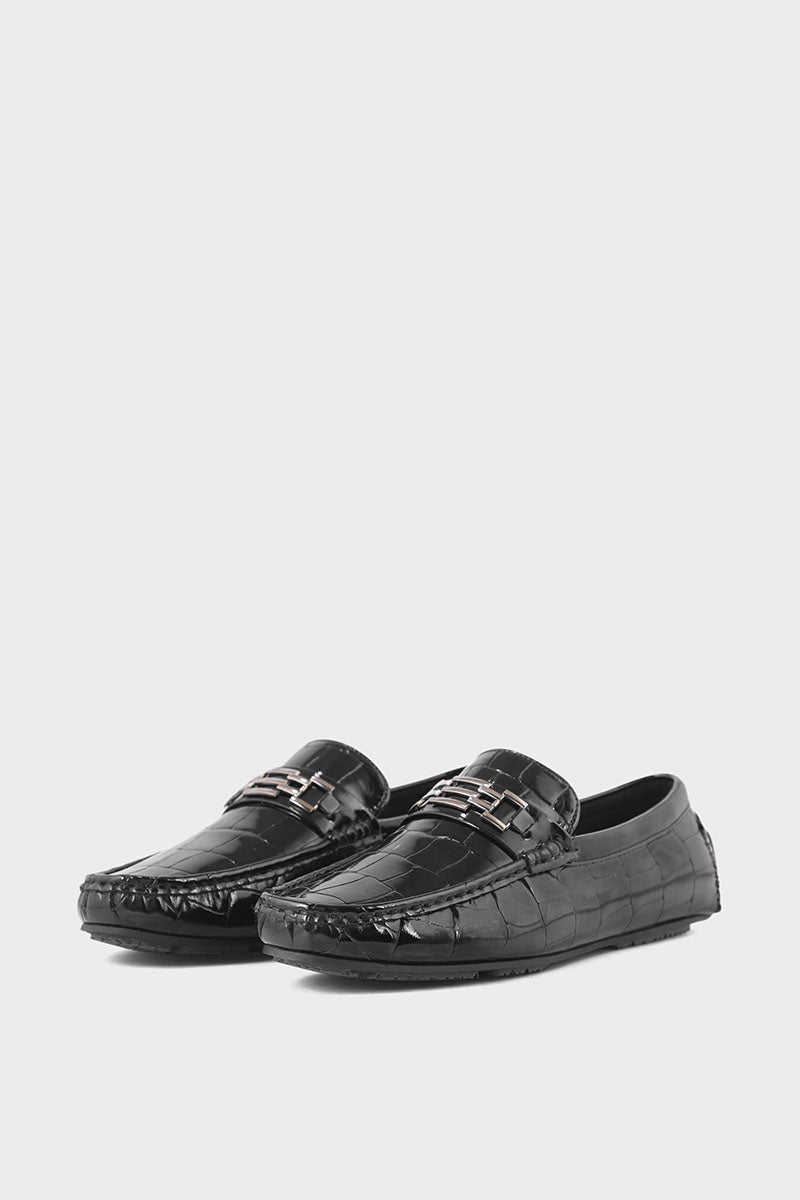 Men Casual Moccasin MC4005-Black