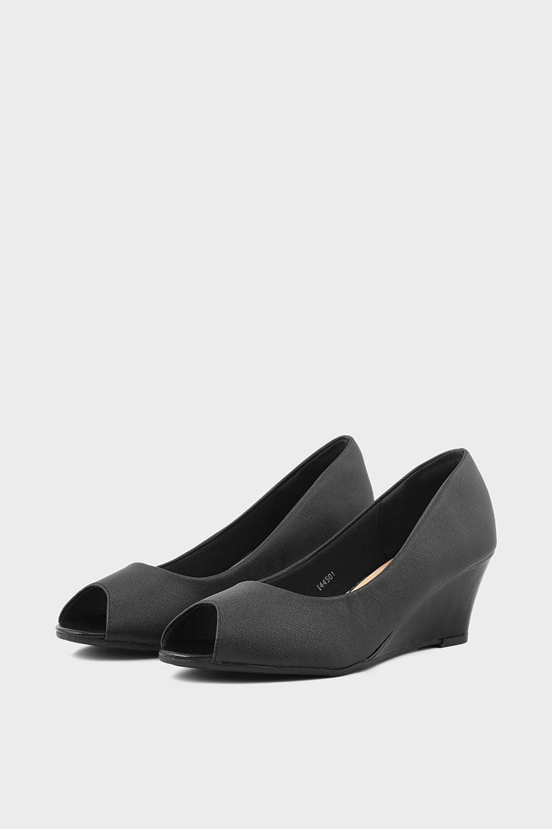 Formal Peep Toes I44501-Black