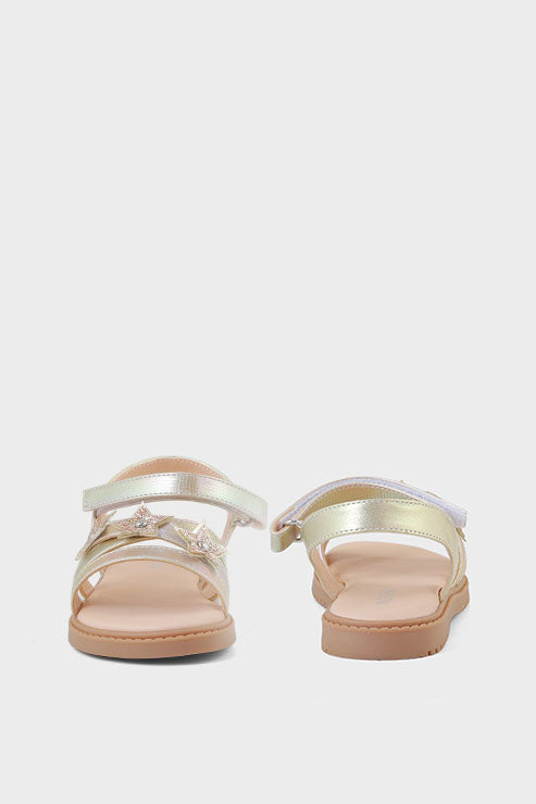 Girls Casual Sandal GQ1013-Golden