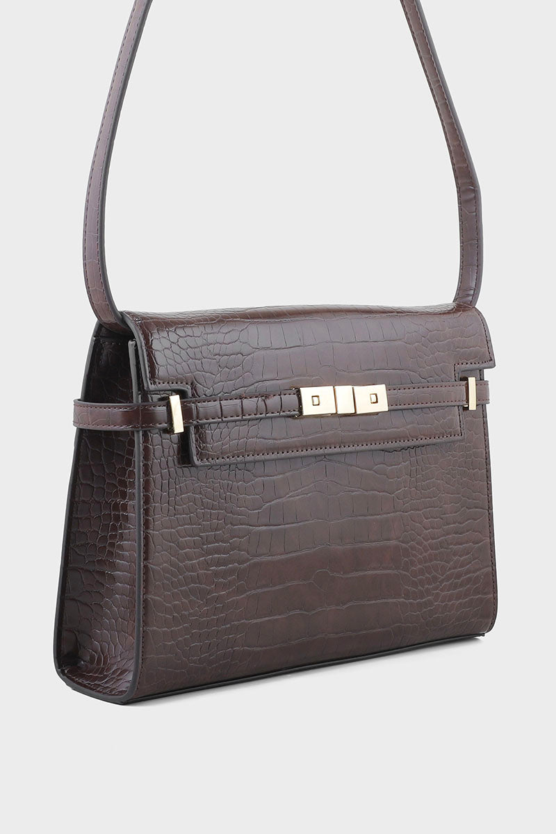 Satchel Shoulder Bags BS2009-Brown