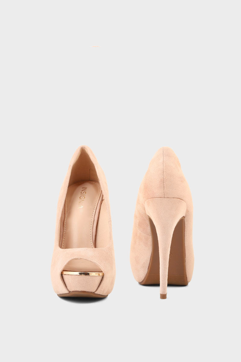 Formal Peep Toes I44495-Beige