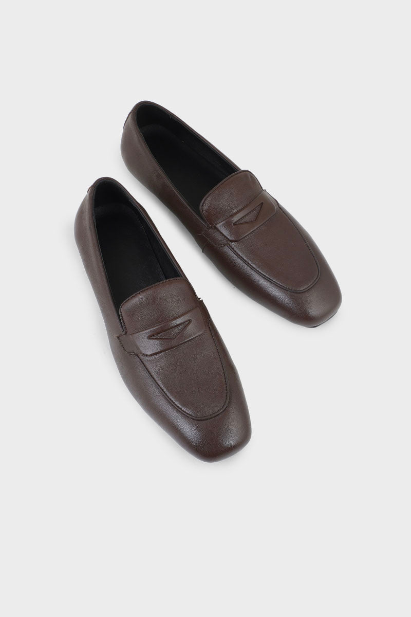 Men Formal Loafers M38104-Brown