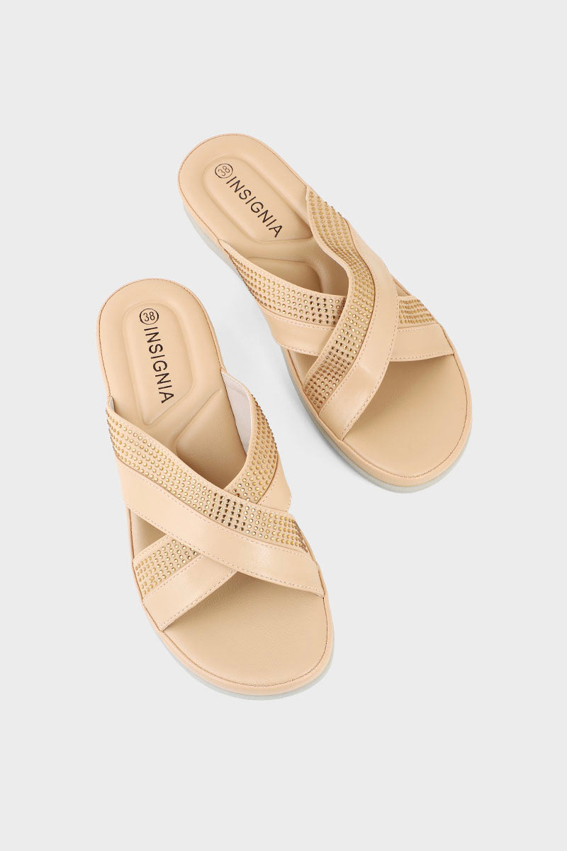 Comfort Slip On I38646-Nude Pink