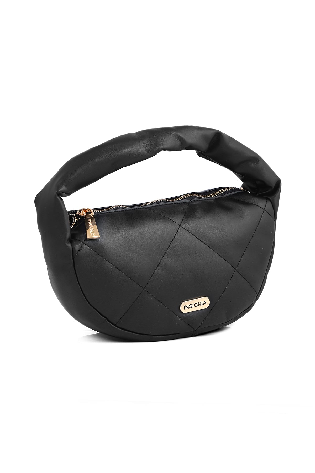 Hobo Hand Bags B15006-Black