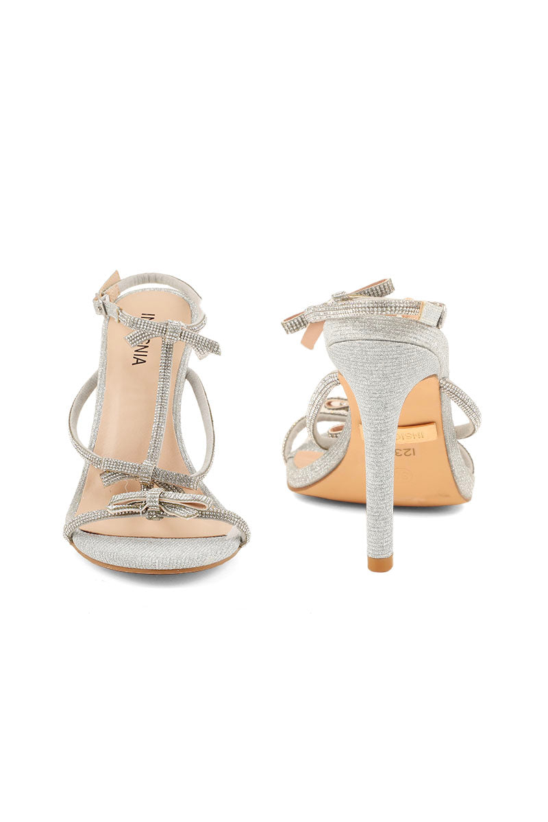 Party Wear Sandal I23463-Silver