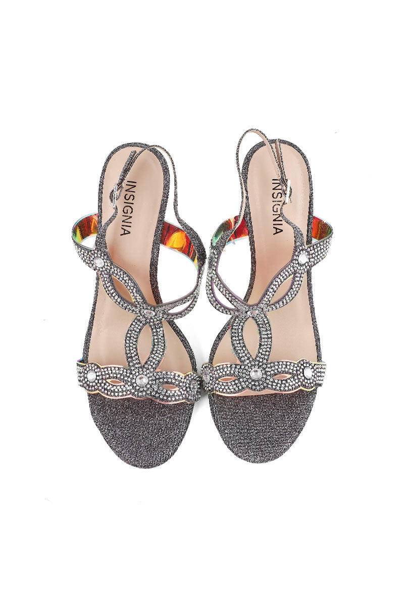 Party Wear Sandal I23683-Grey